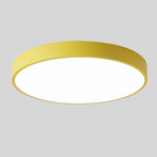 Inez | Ceiling Light | Scandinavian Wood LED, Round | Modern Indoor