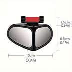 Aria | Blind Spot Mirrors | 2-Pack, 360° Adjustable, Wide Angle | Universal Fit