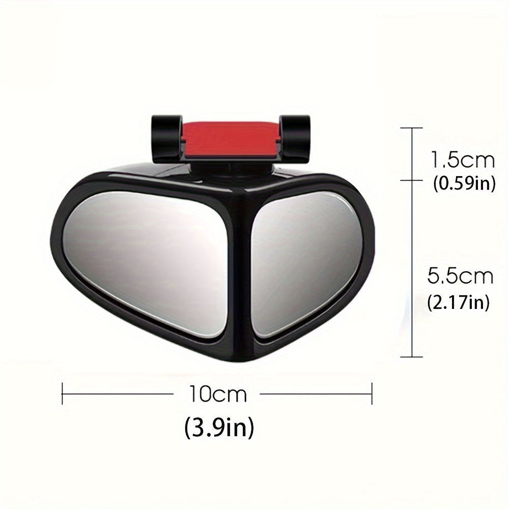 Aria | Blind Spot Mirrors | 2-Pack, 360° Adjustable, Wide Angle | Universal Fit