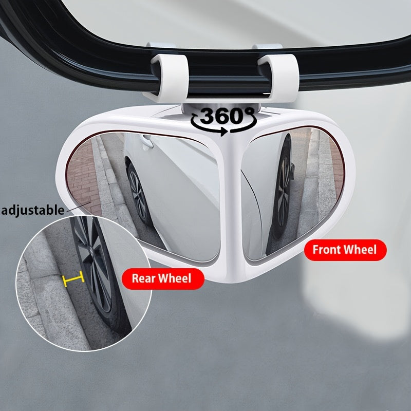 Aria | Blind Spot Mirrors | 2-Pack, 360° Adjustable, Wide Angle | Universal Fit