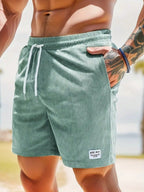 Luna | Men's Casual Shorts | Drawstring, Relaxed Fit | Summer