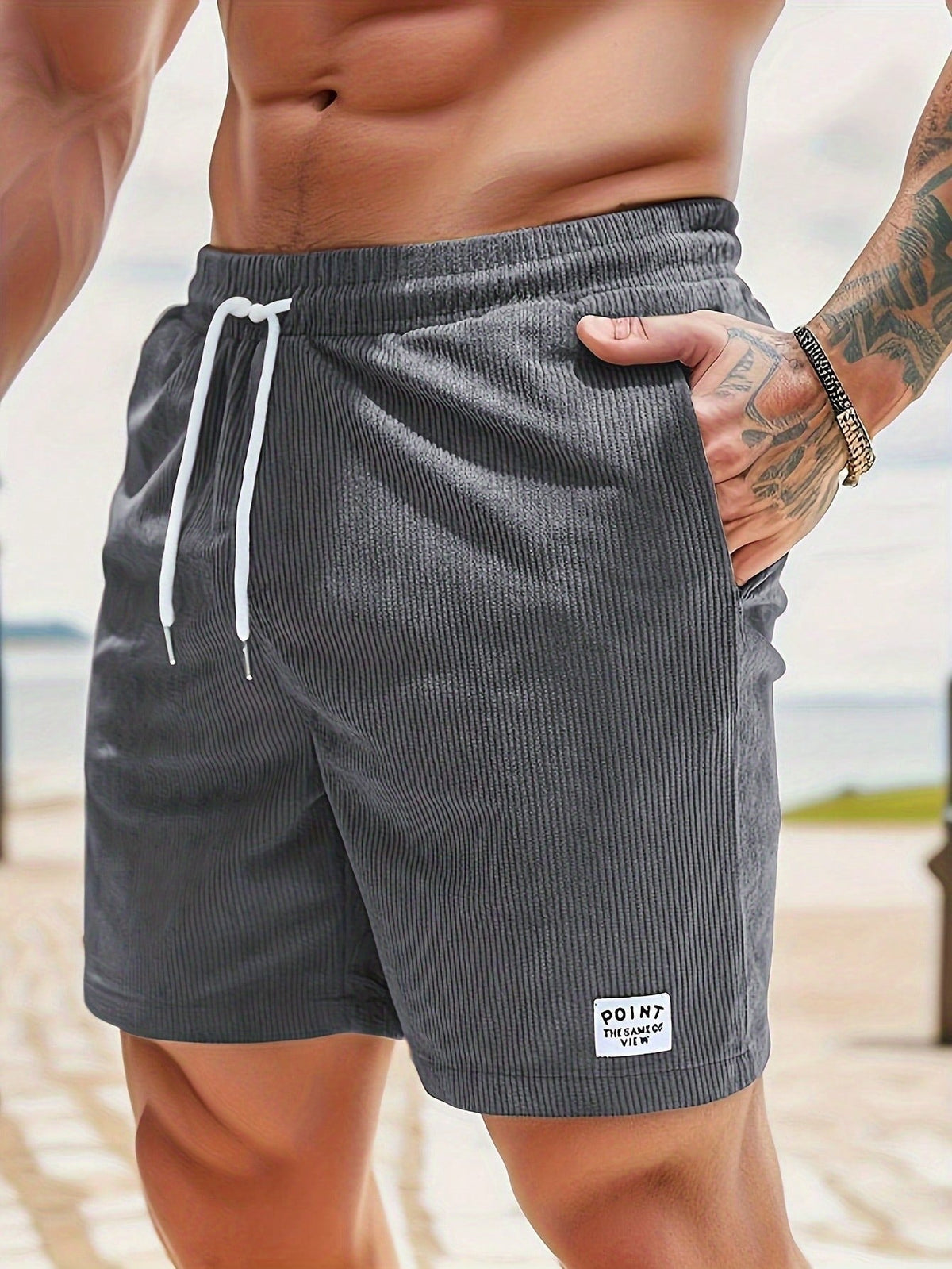 Luna | Men's Casual Shorts | Drawstring, Relaxed Fit | Summer