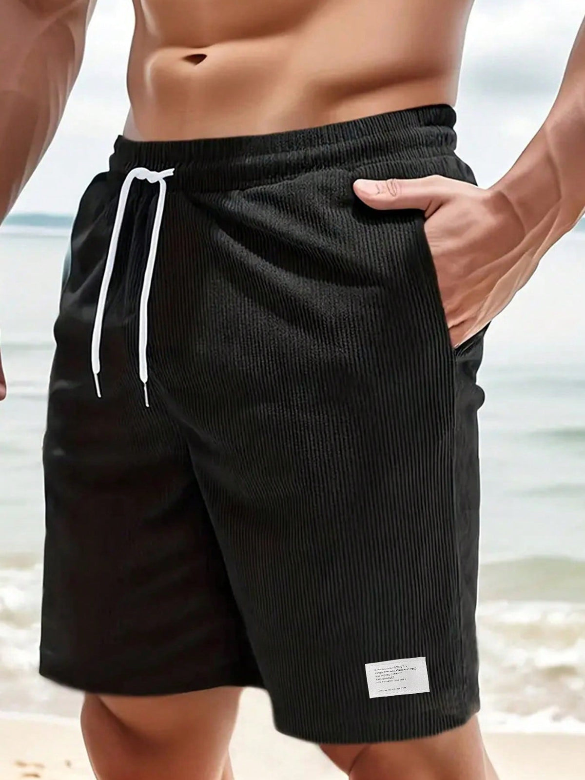 Luna | Men's Casual Shorts | Drawstring, Relaxed Fit | Summer