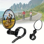 Briar | Bicycle Rearview Mirrors | Wide Angle, Oval, Universal Fit | 2 Pack