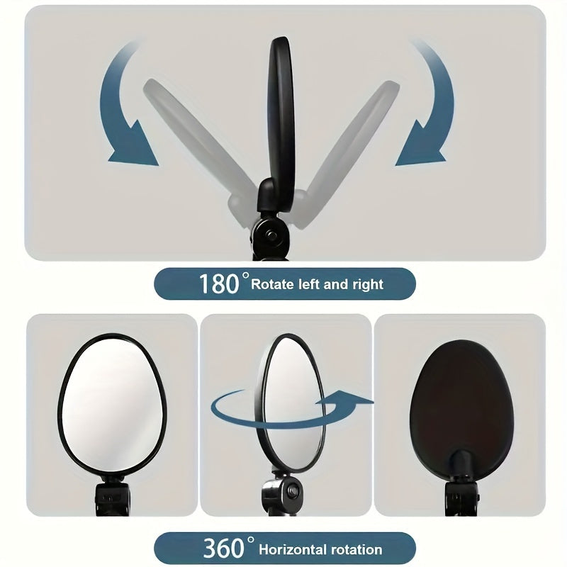 Briar | Bicycle Rearview Mirrors | Wide Angle, Oval, Universal Fit | 2 Pack