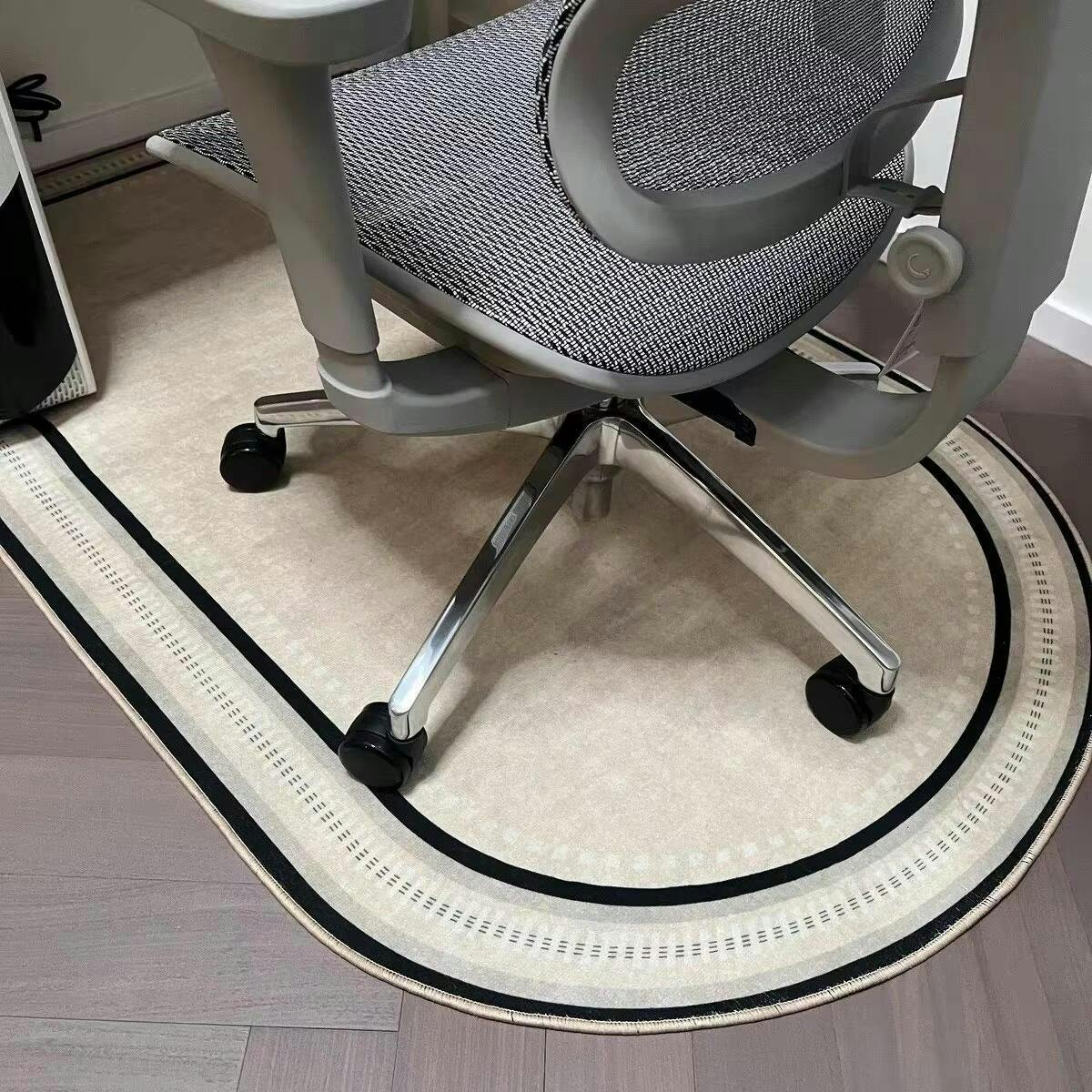 Linnea | Office Chair Mat | Floor Protection, Non-Slip Backing | Polyester