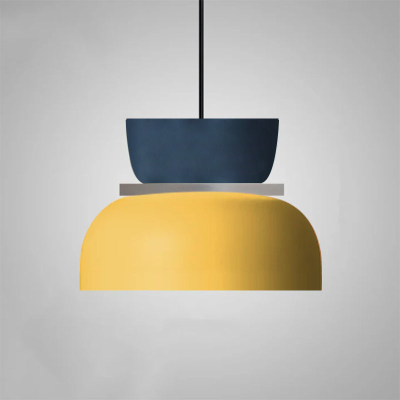 Mira | Pendant Light | Nordic Dome, Dual-Tone, LED, Zinc Alloy | 1-Light