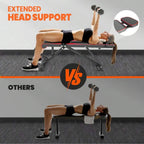 Adjustable Folding Workout Weight Bench Resistance Bands