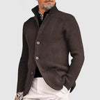 Juno | Men's Knit Vest | Mixed Wool, Slim Fit | Timeless Knitwear