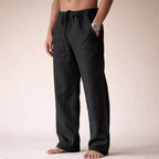 Jade | Men's Linen Trousers | Lightweight, Breathable | Summer Pants