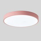 Inez | Ceiling Light | Scandinavian Wood LED, Round | Modern Indoor