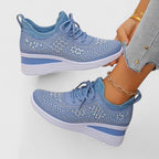 Women Orthopedic Sneakers Wide Toe Box Arch Support