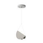 Leah | Pendant Lamp | Minimalist Half Moon, White | 1/3/6-Light