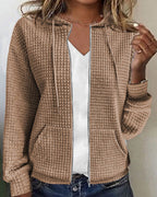 Reva | Women's Casual Jacket | Pockets, Modern Fit | Premium Cotton Blend