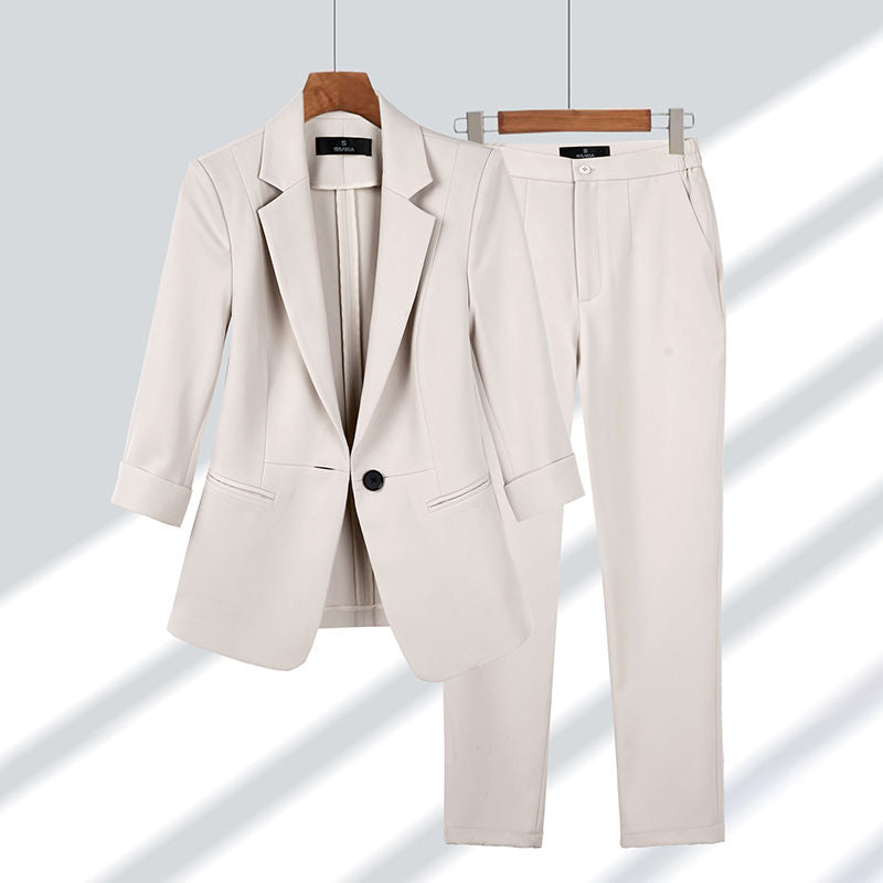 Noor | Women's Suit Set | Blazer & Trousers, 2-Piece | Office, Formal