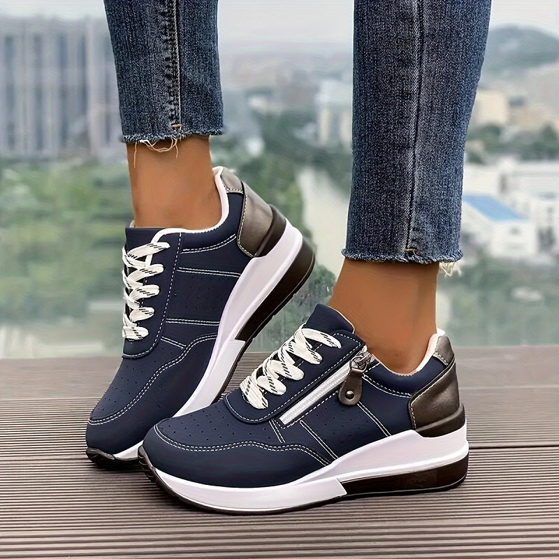 Orthopedic Sneakers Height Boosting Cushioned Support