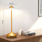 Briar | LED Table Lamp | Rechargeable, Touch Dimming | Aluminium Cone