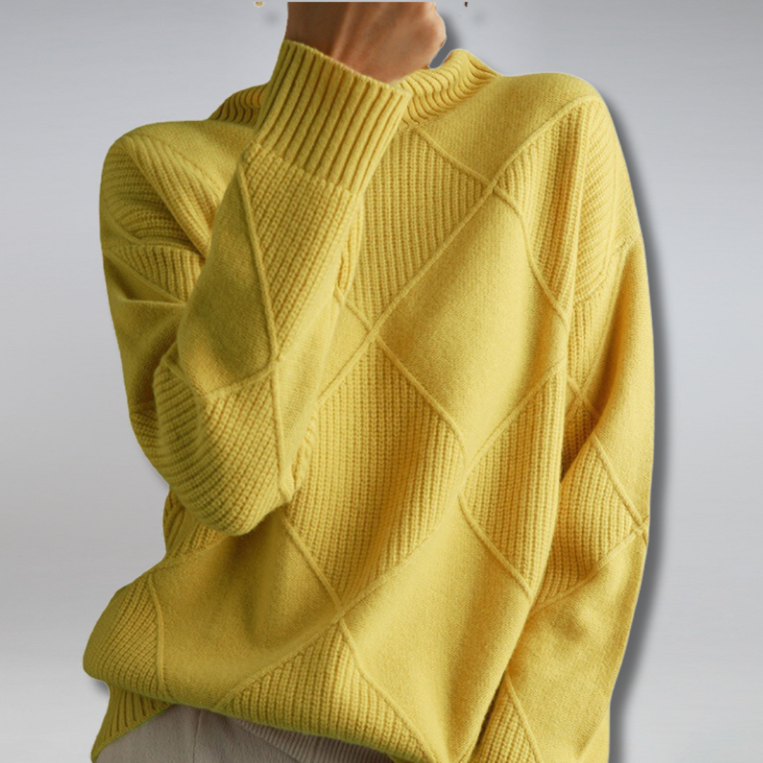 Orla | Women's Cashmere Turtleneck Sweater | Soft, Warm & Elegant