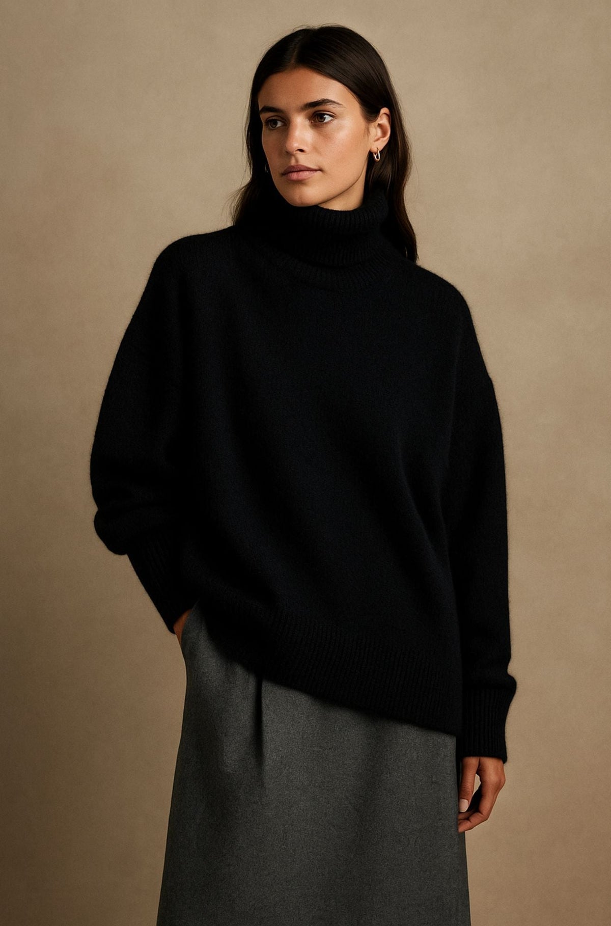 Women Knit Sweater Featherweight