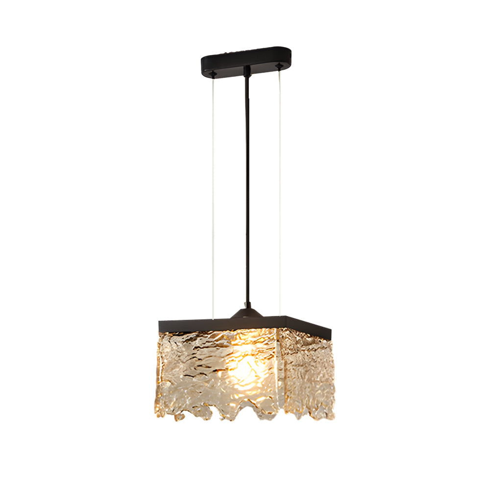 Dione | Chandelier | Dining Room, 3-Step Dimmable, Glass, Black | E27