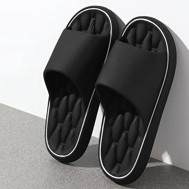 Orthopedic Slippers Men | Gel Insole Slides | Slip Resistant Outsole