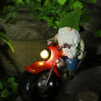 Linnea | Solar Garden Gnomes | Outdoor Decor, Weather-Resistant | Warm White Glow
