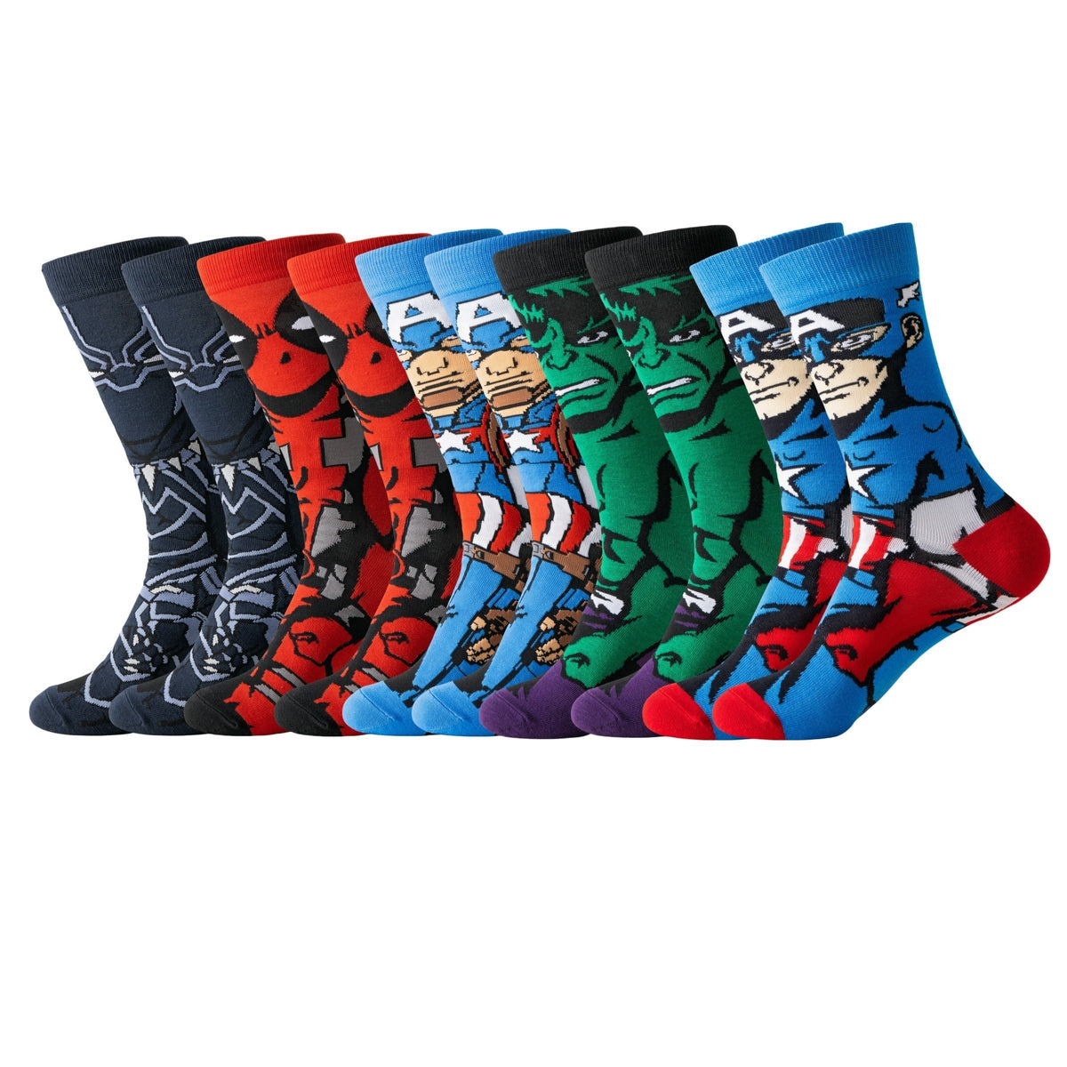 Galia | Cartoon Socks Set | Fun Character Designs | Polyester, Ankle