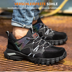 Marlow | Safety Shoes | Anti-Smash, Steel Toe, Non-Slip | Reflective, Breathable