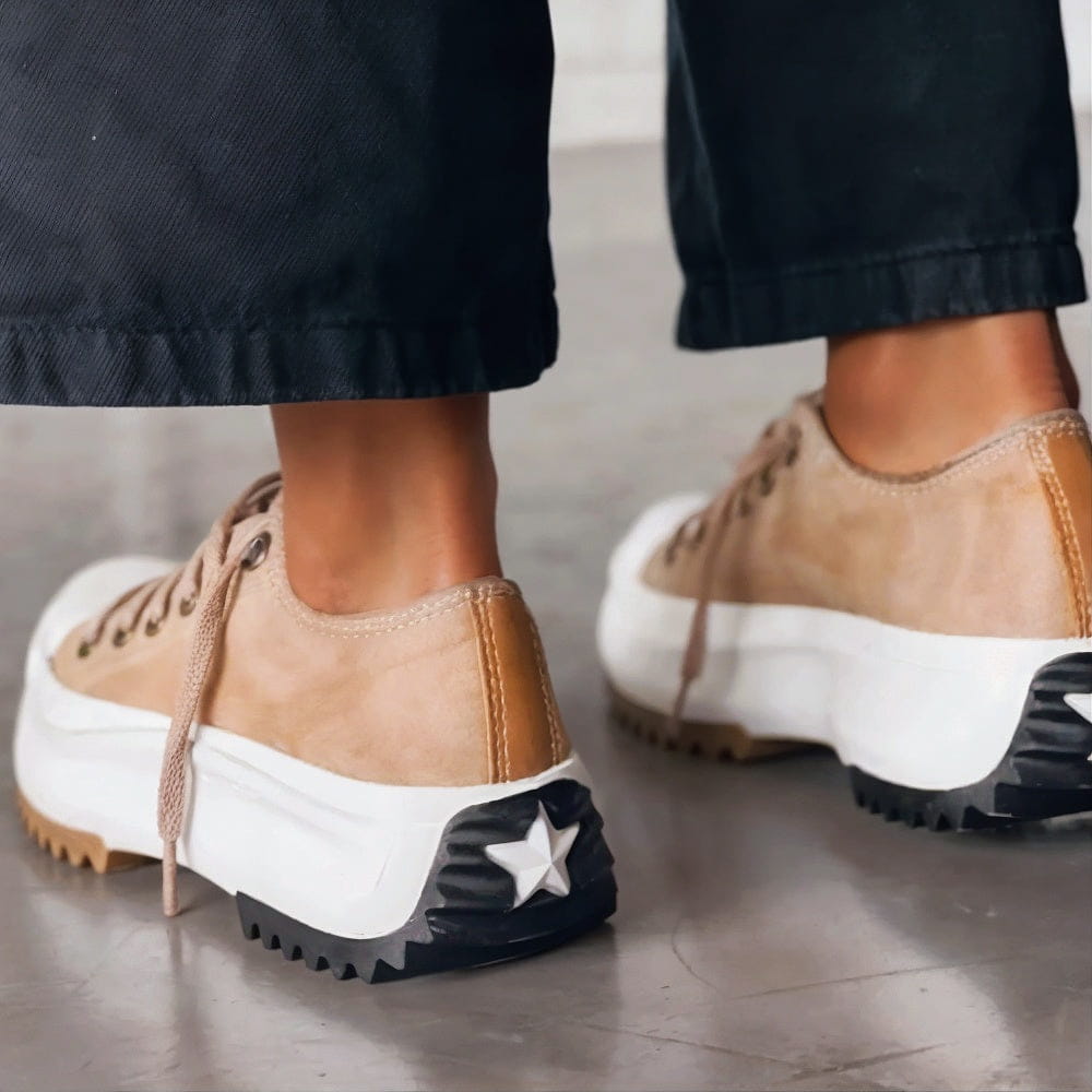 Women's Casual Sneakers | Lace-Up, Lightweight | Non-Slip