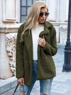 Women's Coat | Lapel Collar, Mid-Length | Linnea
