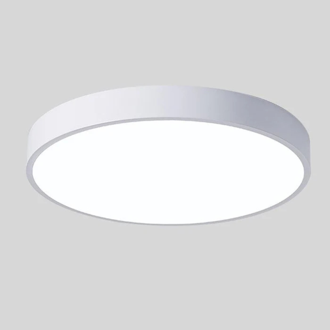 Inez | Ceiling Light | Scandinavian Wood LED, Round | Modern Indoor