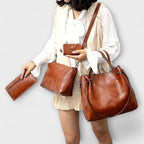 Women 4 Piece Bag Set Vintage