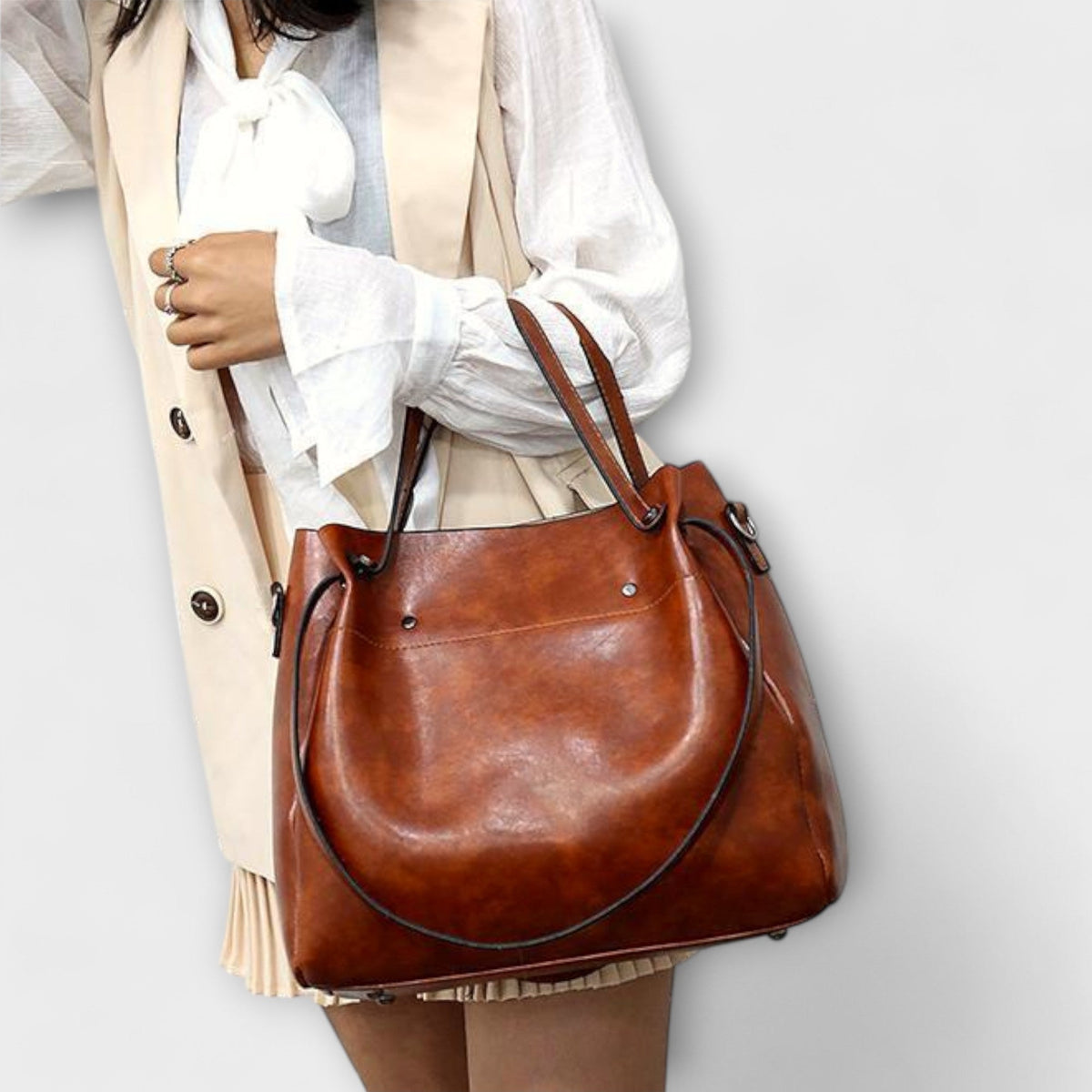 Women 4 Piece Bag Set Vintage