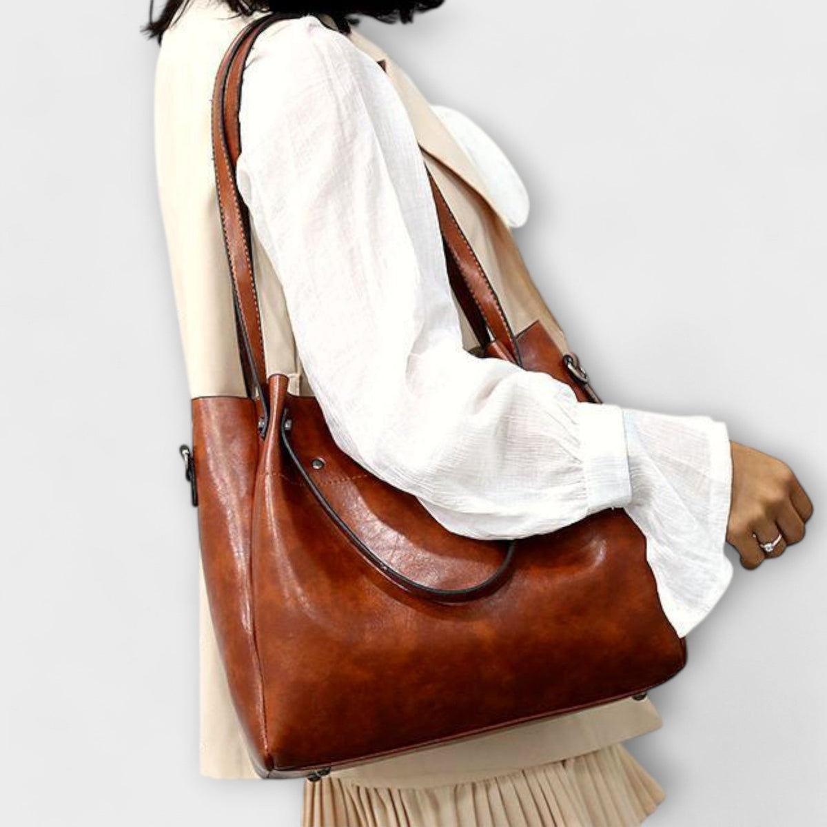 Women 4 Piece Bag Set Vintage