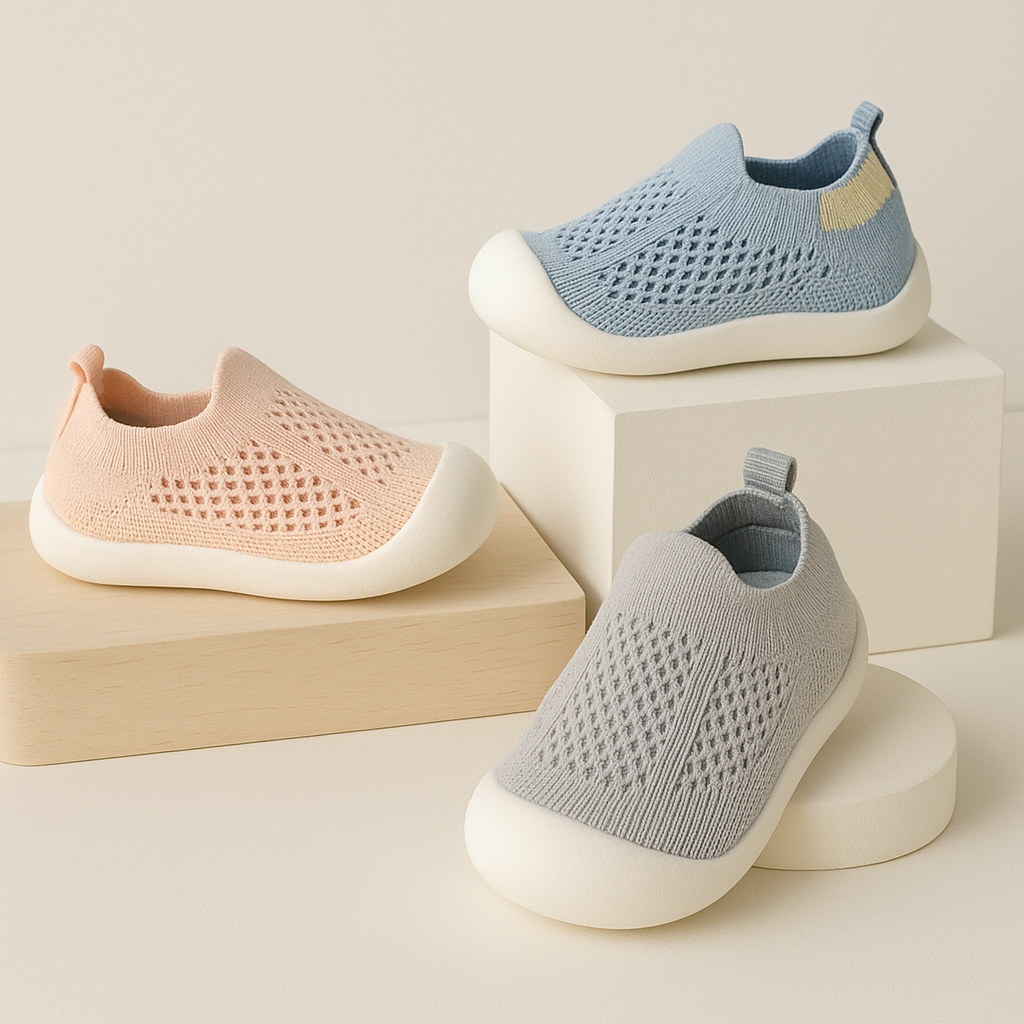 Kids Sneakers Non Slip Sole Sturdy Comfortable Toddler Boys Girls