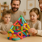 Seraphina | Magnetic Sticks | Kids Creative Building Toy | 36–144 Pieces