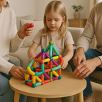 Seraphina | Magnetic Sticks | Kids Creative Building Toy | 36–144 Pieces