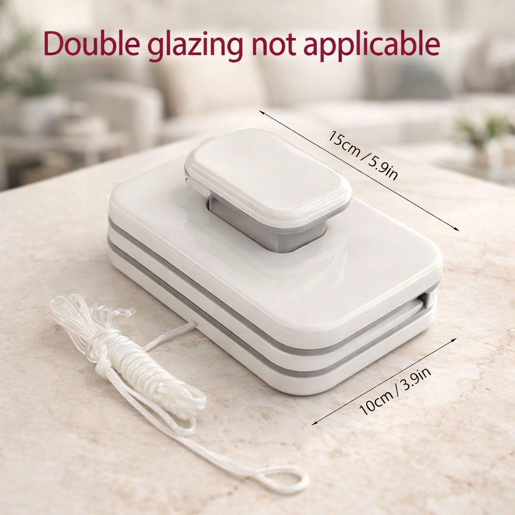 Magnetic Window Cleaner Double Sided Glass Wiper Double Glazing