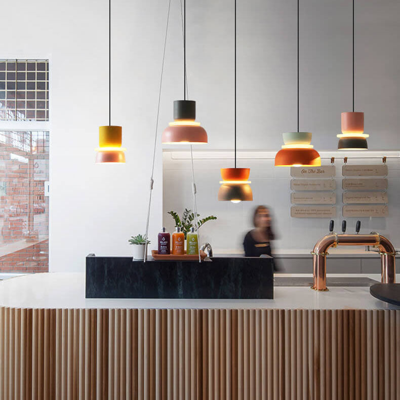 Mira | Pendant Light | Nordic Dome, Dual-Tone, LED, Zinc Alloy | 1-Light