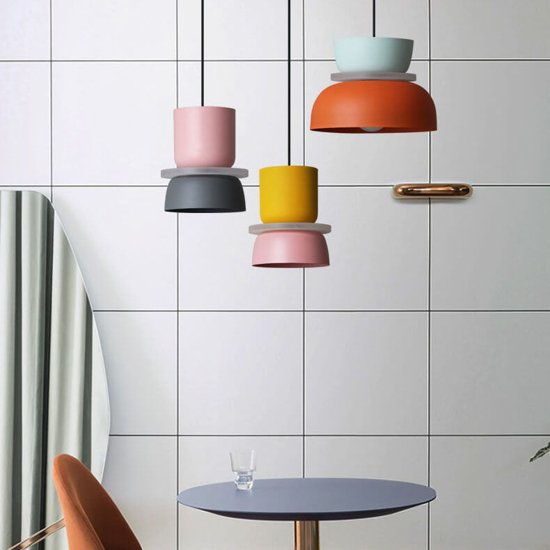 Mira | Pendant Light | Nordic Dome, Dual-Tone, LED, Zinc Alloy | 1-Light