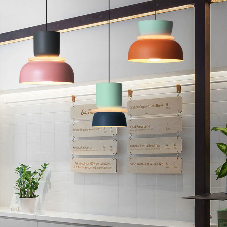 Mira | Pendant Light | Nordic Dome, Dual-Tone, LED, Zinc Alloy | 1-Light