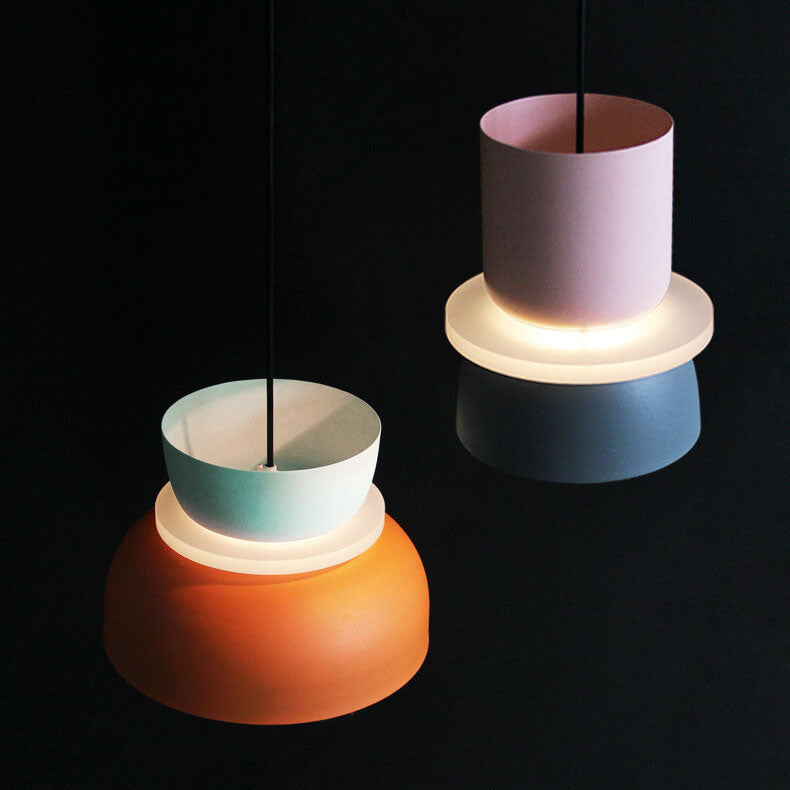 Mira | Pendant Light | Nordic Dome, Dual-Tone, LED, Zinc Alloy | 1-Light