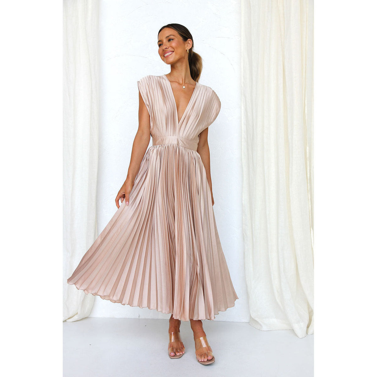 Women Maxi Skirt Floral Flowy | Veda