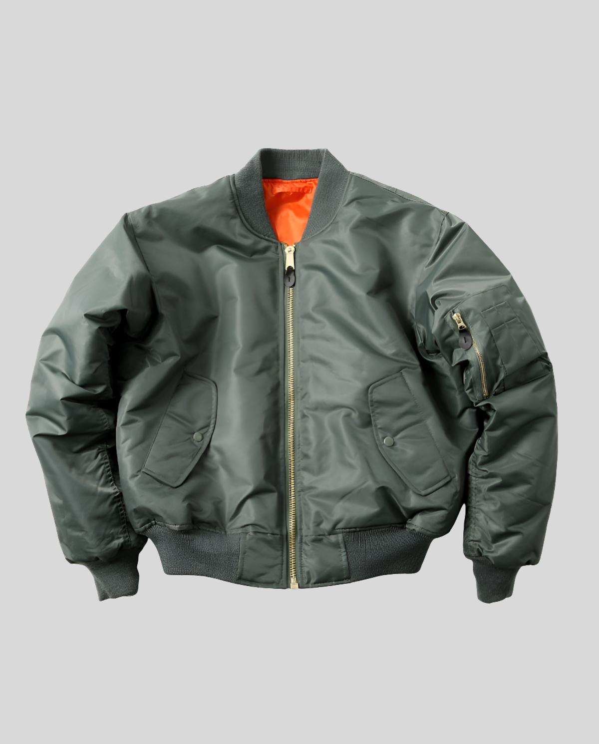 Faye | Women's Bomber Jacket | Hip Length, Ribbed Trim | Casual
