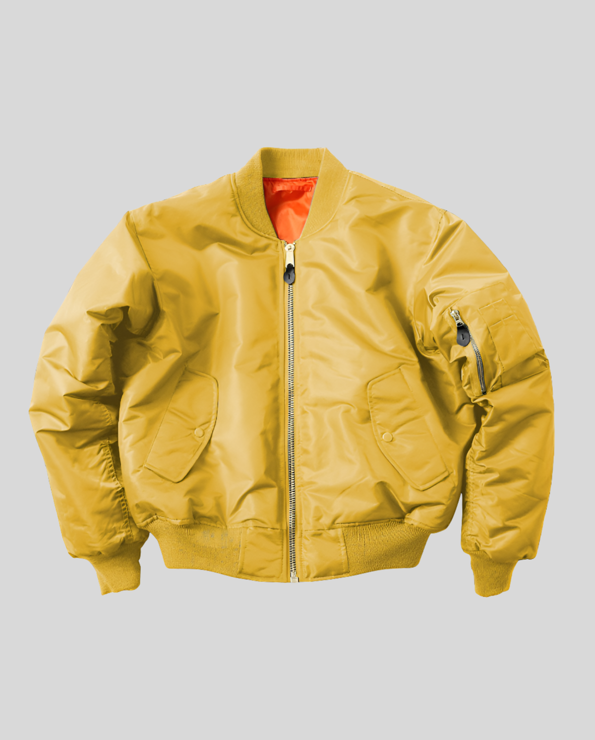 Faye | Women's Bomber Jacket | Hip Length, Ribbed Trim | Casual