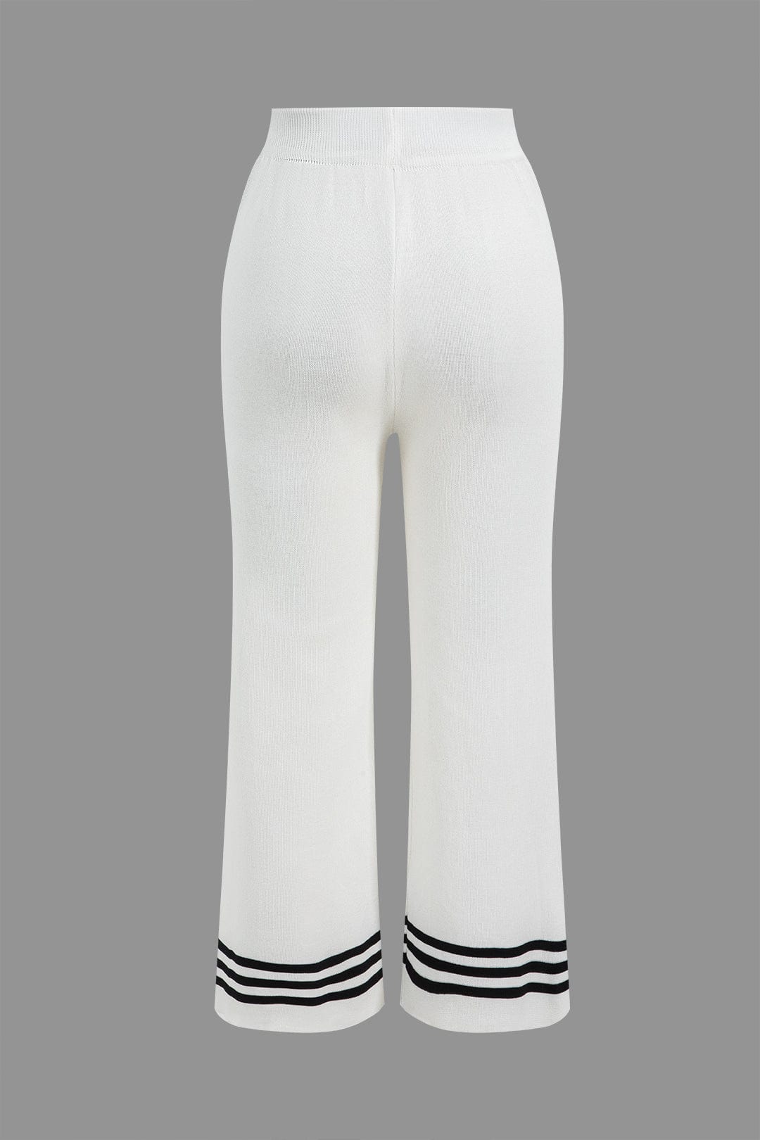 Wynne | Women's Knit Two-Piece Set | Cropped Cardigan & Wide-Leg Pants