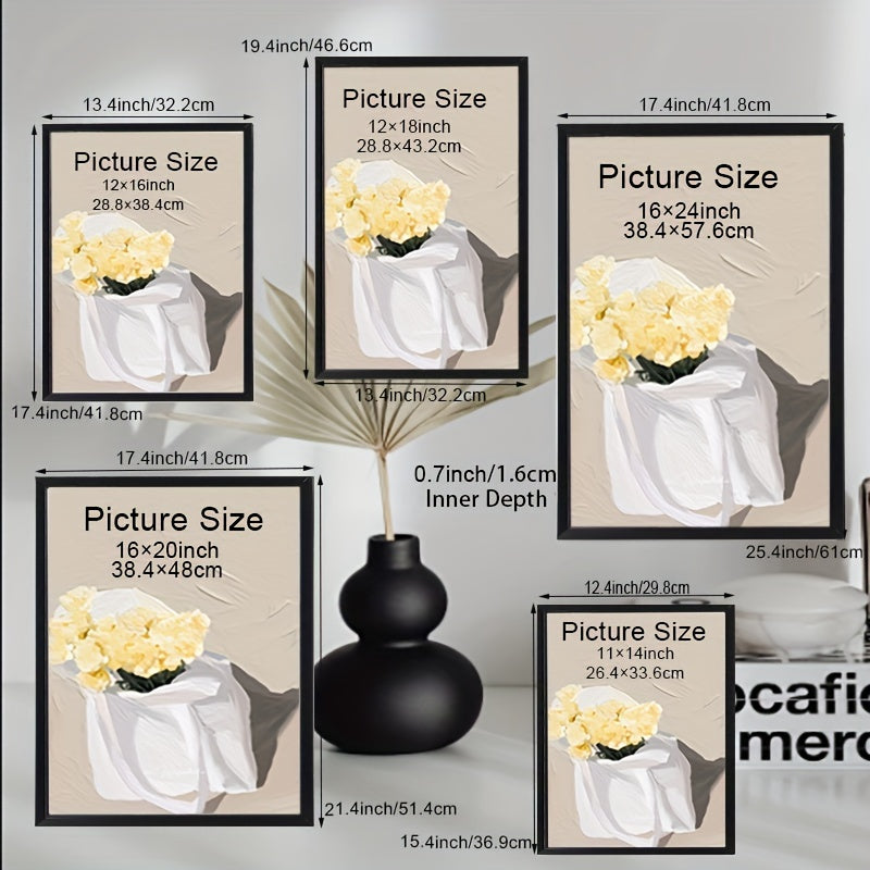 Anouk | Photo Frame | Wall & Table Display, Black | Set of 1 or 3