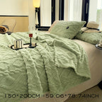 Tamsin | Taffeta Blanket | All-Season, Lightweight | Beige, Soft Polyester