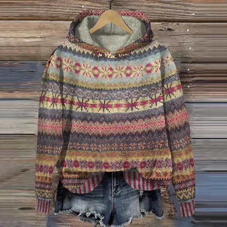 Women Cotton Blend Hoodie Casual