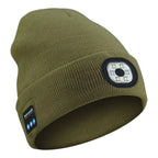 Nora | Bluetooth Beanie with LED Light | 3-in-1, Built-in Speaker | Unisex